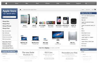 Официальный интернет-магазин Apple Store